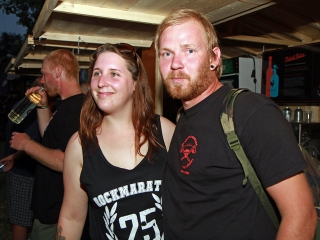 A Rockmaraton képekben - első nap. Omen, Rómaó Vérzik, Kovbojok, Baracka - fotó: Sándor Judit