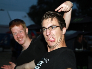 A Rockmaraton képekben - első nap. Omen, Rómaó Vérzik, Kovbojok, Baracka - fotó: Sándor Judit