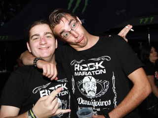 A Rockmaraton képekben - első nap. Omen, Rómaó Vérzik, Kovbojok, Baracka - fotó: Sándor Judit