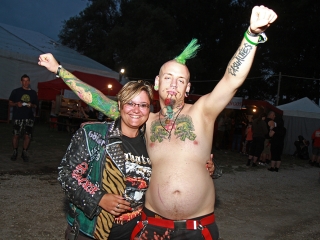 A Rockmaraton képekben - első nap. Omen, Rómaó Vérzik, Kovbojok, Baracka - fotó: Sándor Judit