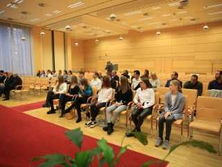 Sportolók köszöntése a Városházán - fotó: 