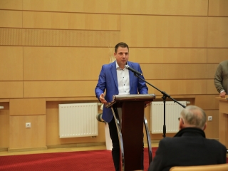 Sportolók köszöntése a Városházán - fotó: 