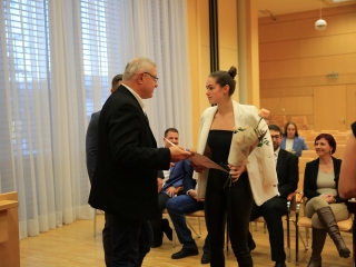 Sportolók köszöntése a Városházán - fotó: 