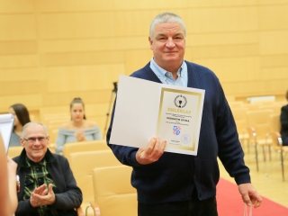 Sportolók köszöntése a Városházán - fotó: 