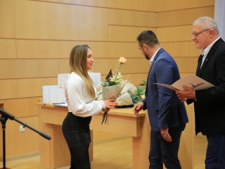 Sportolók köszöntése a Városházán - fotó: 