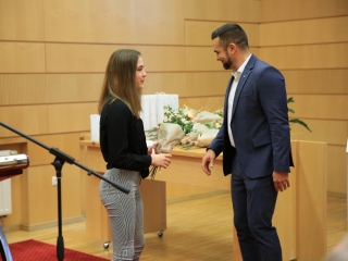 Sportolók köszöntése a Városházán - fotó: 