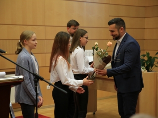 Sportolók köszöntése a Városházán - fotó: 