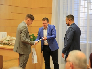 Sportolók köszöntése a Városházán - fotó: 