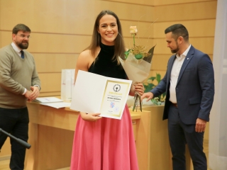 Sportolók köszöntése a Városházán - fotó: 