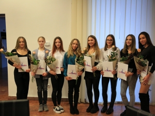 Sportolók köszöntése a Városházán - fotó: 