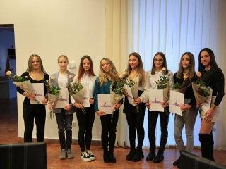 Sportolók köszöntése a Városházán - fotó: 