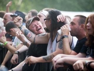 A Rockmaraton képekben - második nap, Nuclear Assault, Moby Dick, Agnostic Front - fotó: Ónodi Zoltán