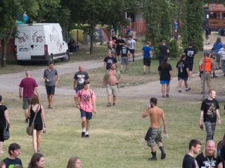 A Rockmaraton képekben - második nap, Nuclear Assault, Moby Dick, Agnostic Front - fotó: Ónodi Zoltán