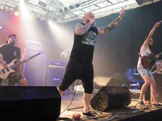 A Rockmaraton képekben - második nap, Nuclear Assault, Moby Dick, Agnostic Front - fotó: Ónodi Zoltán