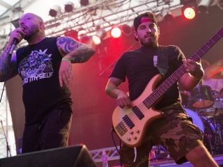 A Rockmaraton képekben - második nap, Nuclear Assault, Moby Dick, Agnostic Front - fotó: Ónodi Zoltán
