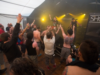 A Rockmaraton képekben - második nap, Nuclear Assault, Moby Dick, Agnostic Front - fotó: Ónodi Zoltán