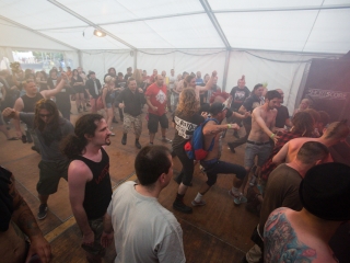 A Rockmaraton képekben - második nap, Nuclear Assault, Moby Dick, Agnostic Front - fotó: Ónodi Zoltán