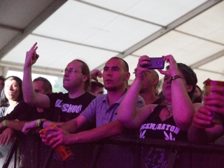 A Rockmaraton képekben - második nap, Nuclear Assault, Moby Dick, Agnostic Front - fotó: Ónodi Zoltán