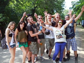 A Rockmaraton képekben- ébredés - fotó: Sándor Judit