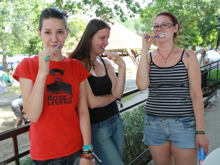 A Rockmaraton képekben- ébredés - fotó: Sándor Judit