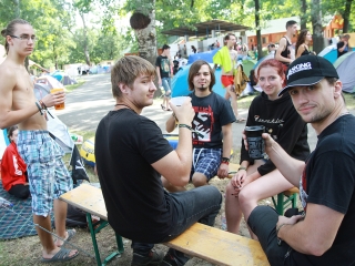 A Rockmaraton képekben- ébredés - fotó: Sándor Judit