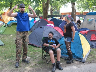 A Rockmaraton képekben- ébredés - fotó: Sándor Judit