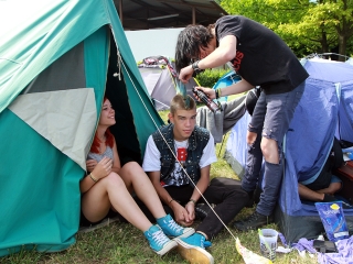 A Rockmaraton képekben- ébredés - fotó: Sándor Judit