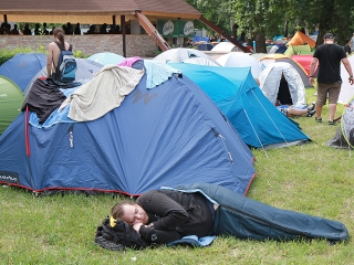 A Rockmaraton képekben- ébredés - fotó: Sándor Judit