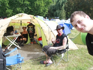 A Rockmaraton képekben- ébredés - fotó: Sándor Judit