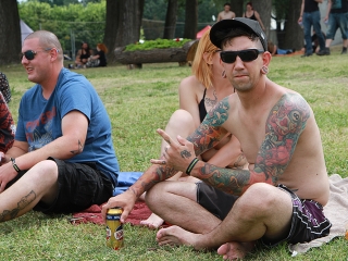 A Rockmaraton képekben- ébredés - fotó: Sándor Judit