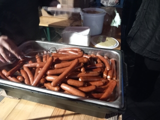 Szilveszter a Városháza téren - fotó: 