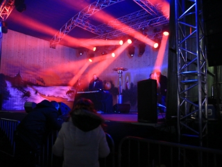 Szilveszter a Városháza téren - fotó: 