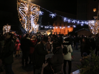 Szilveszter a Városháza téren - fotó: 