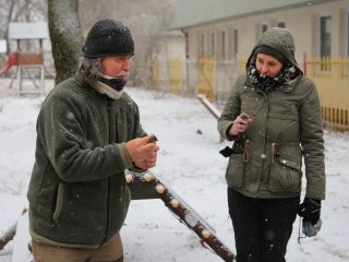 Madárgyűrűzés az Aranyalmában - fotó: 