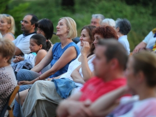 Koós-Hutás Áron jazztrombitás a Ligetben - fotó: Ónodi Zoltán