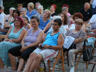 Koós-Hutás Áron jazztrombitás a Ligetben - fotó: Ónodi Zoltán