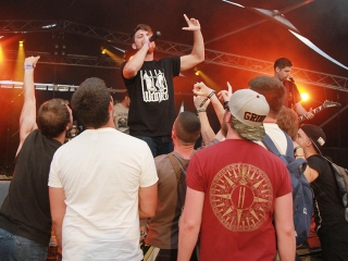 A Rockmaraton képekben - harmadik nap, Dalriada, The Exploited - fotó: Sándor Judit