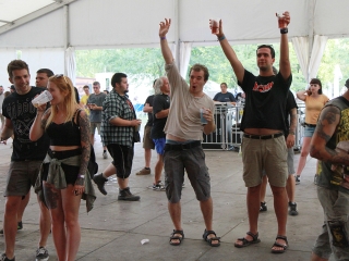 A Rockmaraton képekben - harmadik nap, Dalriada, The Exploited - fotó: Sándor Judit