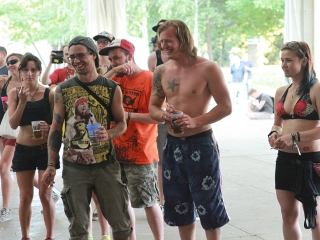 A Rockmaraton képekben - harmadik nap, Dalriada, The Exploited - fotó: Sándor Judit