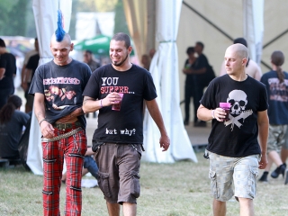 A Rockmaraton képekben - harmadik nap, Dalriada, The Exploited - fotó: Sándor Judit