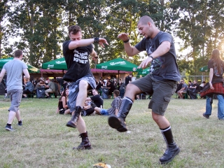 A Rockmaraton képekben - harmadik nap, Dalriada, The Exploited - fotó: Sándor Judit