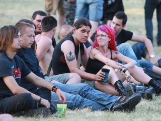 A Rockmaraton képekben - harmadik nap, Dalriada, The Exploited - fotó: Sándor Judit