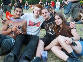 A Rockmaraton képekben - harmadik nap, Dalriada, The Exploited - fotó: Sándor Judit