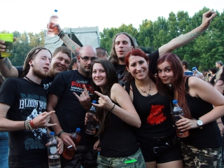 A Rockmaraton képekben - harmadik nap, Dalriada, The Exploited - fotó: Sándor Judit