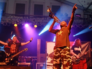 A Rockmaraton képekben - harmadik nap, Dalriada, The Exploited - fotó: Sándor Judit