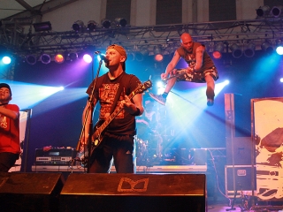 A Rockmaraton képekben - harmadik nap, Dalriada, The Exploited - fotó: Sándor Judit