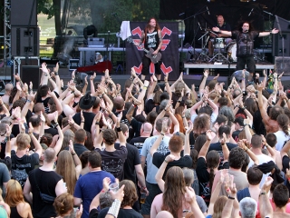 A Rockmaraton képekben - ötödik nap, Kalapács, Lord, Helloween - fotó: Sándor Judit