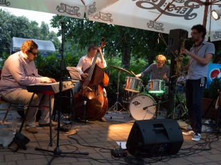 Soso Lakatos Quartet a Művész teraszán - fotó: Ónodi Zoltán
