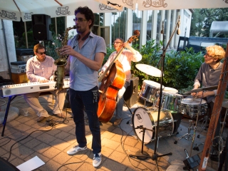 Soso Lakatos Quartet a Művész teraszán - fotó: Ónodi Zoltán