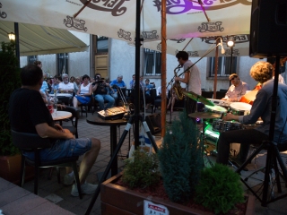 Soso Lakatos Quartet a Művész teraszán - fotó: Ónodi Zoltán